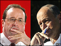 Francois Hollande a Laurent Fabius