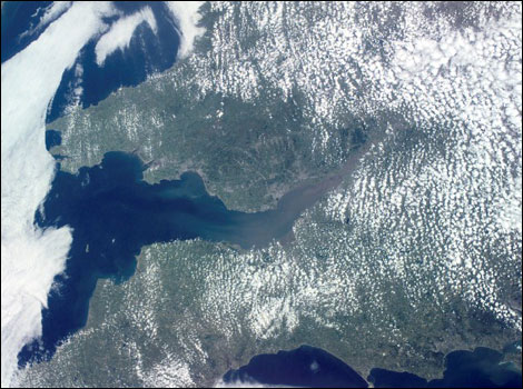 1Bristol from space - pictures from Nasa