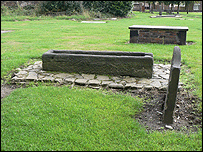 The graveyard where Molly Leigh is buried