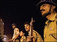 Mumbai siege. Credit: Eyevine