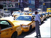न्यूयॉर्क में दक्षिण एशियाई टैक्सी चालक