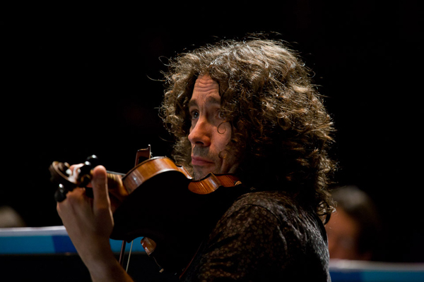 BBC SSO violinist Greg Lawson