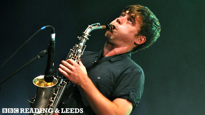 Metronomy perform at Reading and Leeds 2009
