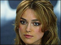 Actress Keira Knightley