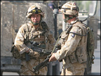 Soldados britânicos no Iraque