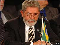 O presidente Luiz Inácio Lula da Silva