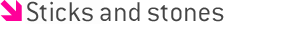 Sticks and stones