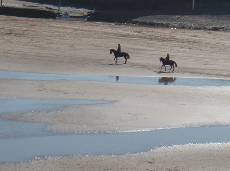 Beach ride by Gerry Burton