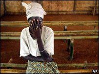 Vítima de estupro na Libéria