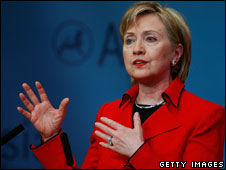 Hillary Clinton phát biểu ở Asia Society, New York ngày 13.2