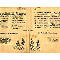 May 1945 'Let's Go' Programme details