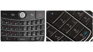 A phone with a qwerty keypad