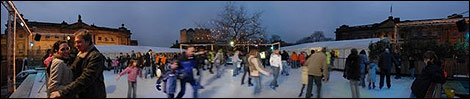 York Ice rink panorama