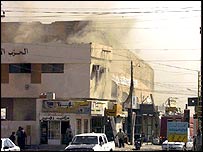 Văn phòng của đảng Hồi giáo Iraq bị cháy ở Fallujah