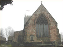 Cheddleton church