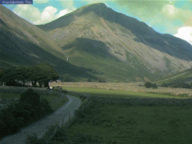 Wasdale webcam - courtesy of The Wasdale Web site.