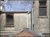 Burnt house