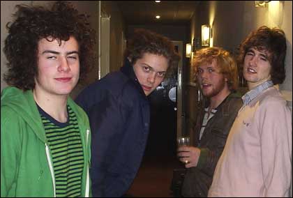 The Myth standing in a corridor at BBC H&W