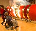 my cracker is on fire