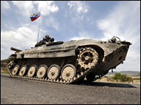 Xe tăng Nga ở Igoeti