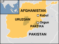 Bản đồ Afghanistan