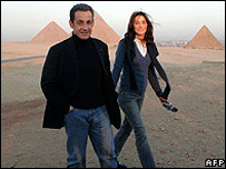 Nicolas Sarkozy ve Carla Bruni
