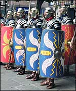 Re-enactment of Legio IX Hispana