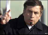 Президент Грузії Саакашвілі