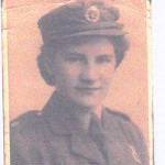 L/Cpl Alice Griffin W/112190 in her Auxiliary Territorial Service (ATS) uniform, c1942