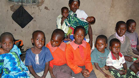 A single parent family