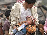 Evacuação em Beichuan