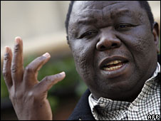 Lãnh đạo đối lập Morgan Tsvangirai 