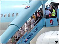 Người Bắc Hàn từ Việt Nam đến Seoul