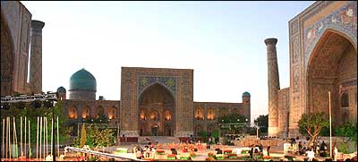 ميدان ريگستان در سمرقند