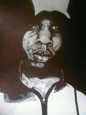 Biro drawing of Jay-Z