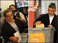 Абдулла Абдулла і Хамід Карзай