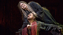 Soprano Susan Graham plays Iphigénie and baritone Plácido Domingo plays Oreste