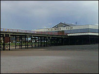 Fleetwood Pier picture by Paul Furness 