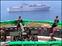 Một vị trí phòng thủ bờ biển của Đài Loan-ảnh minh họa