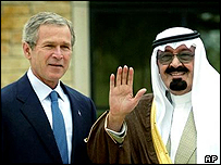 George Bush ve Prens Abdullah