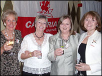 Former hostesses: Edwina, Jan, Jenny and Irene