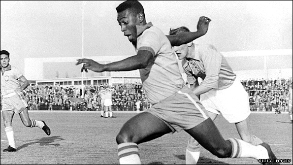 Pele in 1960 