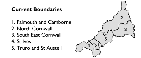 The current County constituencies