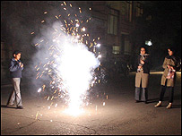 چهارشنبه سوری در تهران