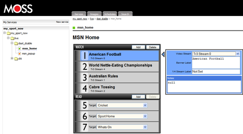 Sport Multiscreen production system