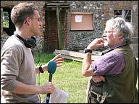 Neil Cartmell (left) and Bill Oddie