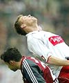 Hamburg and Bayern Munich players
