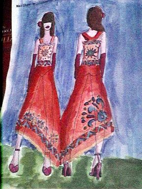 DUPLICATE - 33430 - Traditional dress mixed with the Modern Era