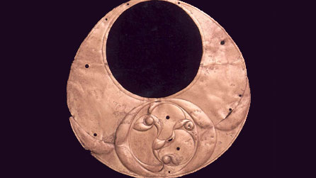 Bronze plaque from Ynys Mon, Angelesey ©NMGW