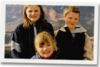 Catrin, Rhys a Gwenno Tomos